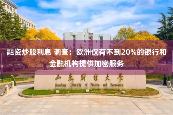 融资炒股利息 调查：欧洲仅有不到20%的银行和金融机构提供加密服务