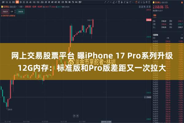 网上交易股票平台 曝iPhone 17 Pro系列升级12G内存：标准版和Pro版差距又一次拉大