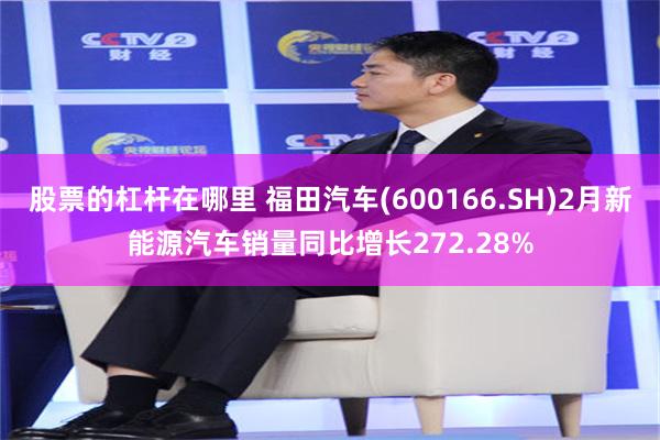 股票的杠杆在哪里 福田汽车(600166.SH)2月新能源汽车销量同比增长272.28%